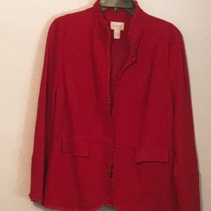 Chico’s Red Blazer